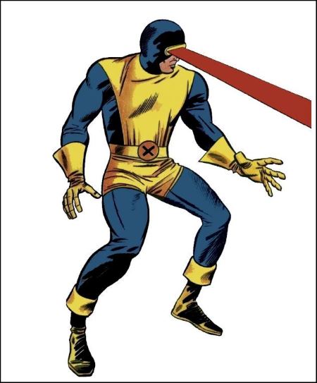 cyclops, the x-men, fantastic comic.