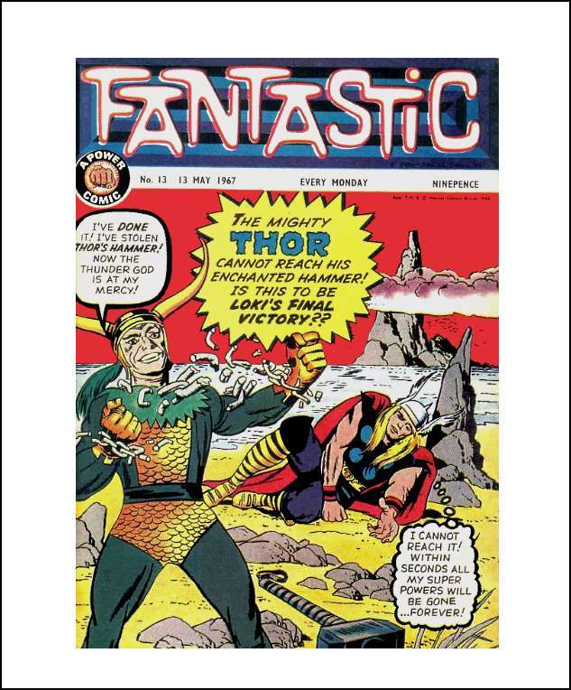 fantastic comic, x-men, thor, the avengers, doctor strange, a power comic.