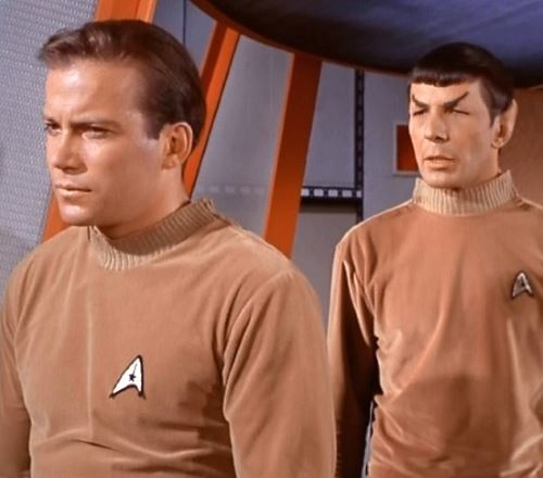 Star Trek, Gene Roddenberry, Captain Kirk, Mr Spock.