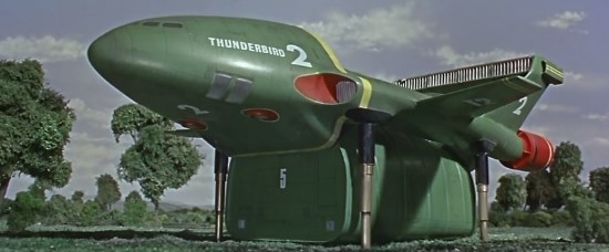 Thunderbird 4, Thunderbird 5, Lady Penelope, Parker, FAB.